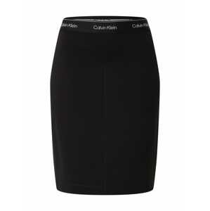 Calvin Klein Sukně  černá / bílá