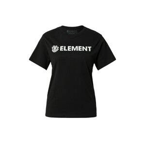 ELEMENT Funkční tričko  černá / bílá