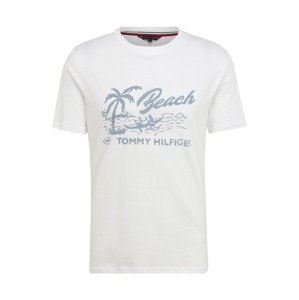 Tommy Hilfiger Underwear Tričko  bílá / kouřově modrá