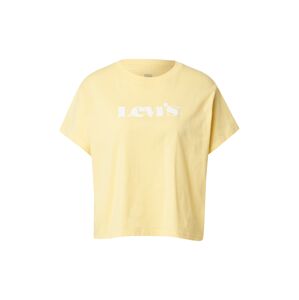 LEVI'S Tričko žlutá / bílá