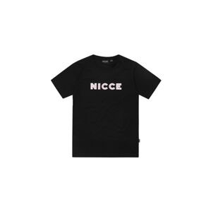Nicce T-Shirt 'TRUMAN'  černá / bílá / růžová