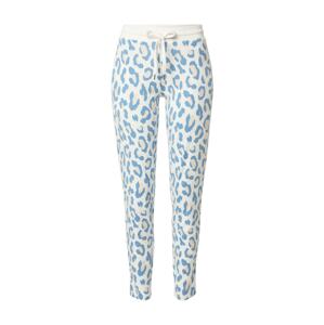 Mey Pyžamové kalhoty  kouřově modrá / bílá / krémová