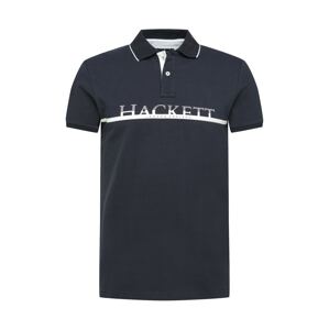 Hackett London Tričko  noční modrá / bílá