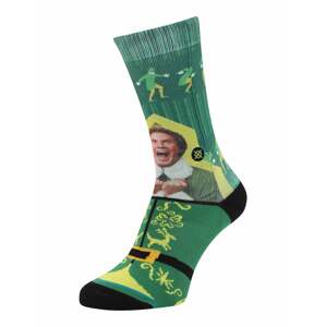 Stance Sportovní ponožky 'I Know Him'  žlutá / zelená / černá