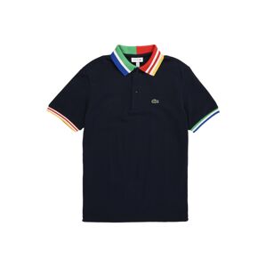 LACOSTE Shirt  námořnická modř / světle zelená / červená / bílá / žlutá