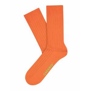 CHEERIO* Ponožky 'TOUGH GUY'  oranžová