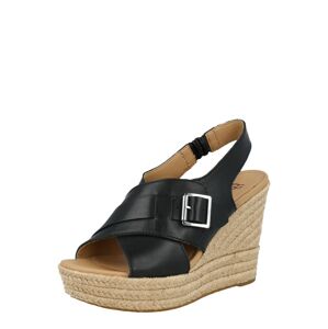 UGG Páskové sandály 'CLAUDEENE'  černá