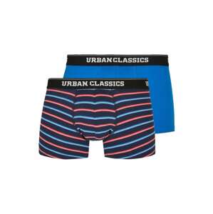 Urban Classics Boxerky  modrá / červená / bílá