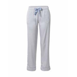 ETAM Pyžamové kalhoty 'DAMJAN'  bílá / světle fialová / kouřově modrá
