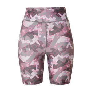 FILA Sportovní kalhoty 'ENIKO'  šedá / tmavě šedá / pink