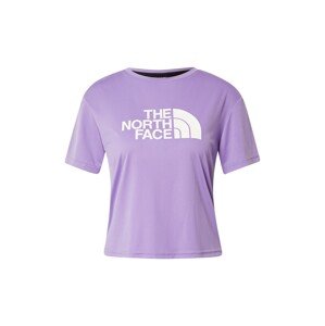 THE NORTH FACE Funkční tričko  fialová / černá / bílá