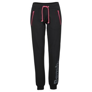 BENCH Kalhoty šedá / pink / černá