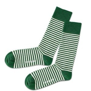 DillySocks Socken  bílá / trávově zelená
