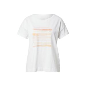 ESPRIT Tričko  jasně oranžová / pastelově růžová / bílá