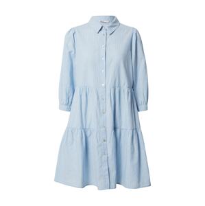 ONLY Košilové šaty 'Amaryllis'  modrá / bílá