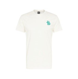 Iriedaily T-Shirt 'Consciousness'  offwhite / zelená
