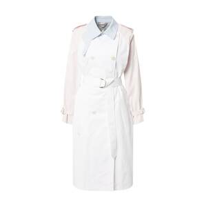TOMMY HILFIGER Přechodný kabát  bílá / růžová / světle růžová