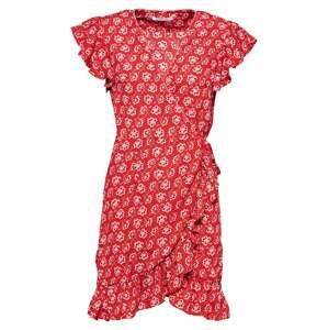 Freebird Letní šaty 'Rosy'  červená / růžová / bílá / černá