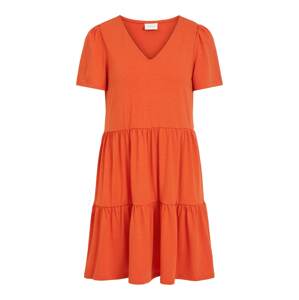 VILA Letní šaty 'Edena'  oranžově červená