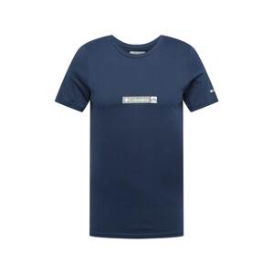 COLUMBIA Funkční tričko  námořnická modř / bílá / šedá