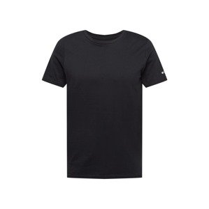 COLUMBIA Funkční tričko  černá / béžová / hnědá