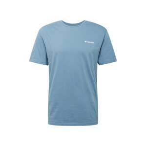 COLUMBIA Funkční tričko  kouřově modrá / bílá / tmavě modrá