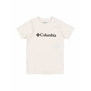 COLUMBIA Funkční tričko  bílá / černá