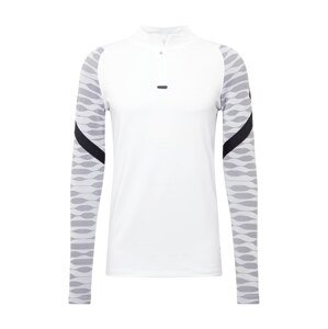NIKE Funkční tričko 'Strike'  bílá / šedá / černá
