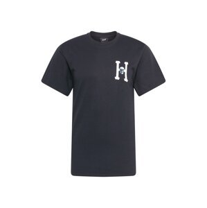 HUF Tričko  černá / bílá / kouřově modrá