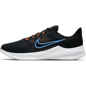 NIKE Běžecká obuv 'Downshifter 11'  černá / modrá / oranžová