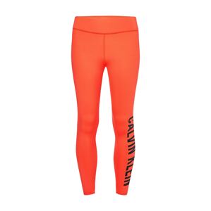 Calvin Klein Performance Sportovní kalhoty  oranžová / černá