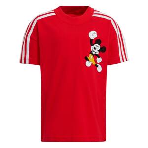 ADIDAS PERFORMANCE Funkční tričko 'Mickey Mouse'  ohnivá červená / bílá / černá / hořčicová