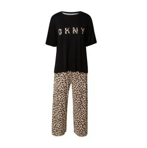DKNY Pyžamo  tělová / černá