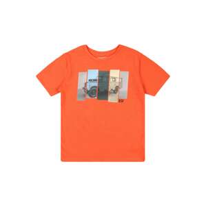 BASEFIELD Tričko  tmavě oranžová / mix barev