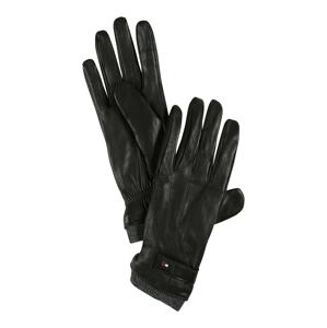 TOMMY HILFIGER Prstové rukavice  černá