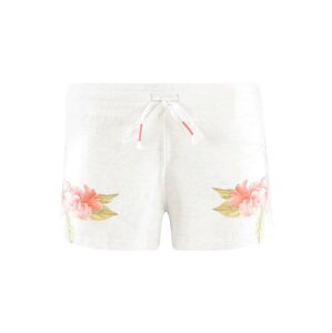 PJ Salvage Pyžamové kalhoty 'Flowers'  bílá / červená / olivová