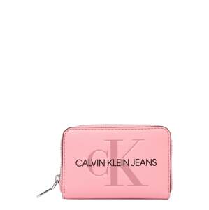 Calvin Klein Jeans Peněženka  růžová / černá