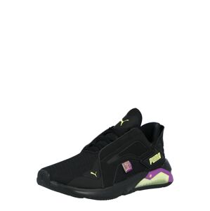 PUMA Sportovní boty 'LQDCELL Method FM'  žlutá / černá / fialová