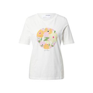 SELECTED FEMME Shirt 'KIN'  bílá / mix barev