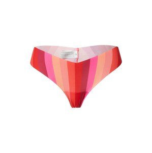 HOLLISTER Spodní díl plavek 'JUNE'  pink / červená / mix barev