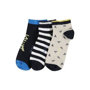 Boboli Ponožky  marine modrá / krémová / bílá / modrá