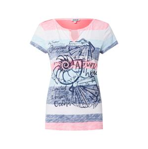 Soccx T-Shirt  pink / světlemodrá / námořnická modř