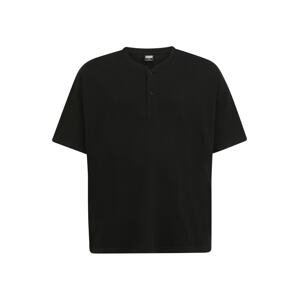 Urban Classics Plus Size Tričko  černá