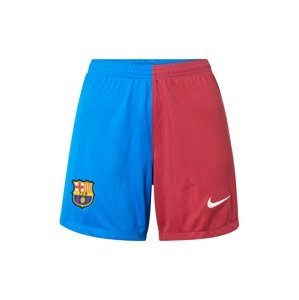 NIKE Sportovní kalhoty 'FC Barcelona 2021/22 Stadium Home'  modrá / žlutá / červená / bílá