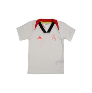 ADIDAS PERFORMANCE Funkční tričko  bílá / červená / černá