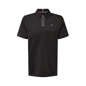 Tommy Sport Funkční tričko  černá / námořnická modř / ohnivá červená / bílá