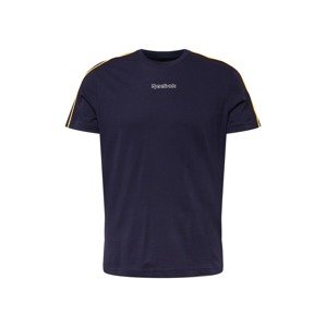 Reebok Sport Funkční tričko námořnická modř / žlutá / bílá