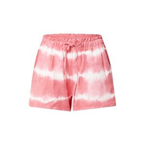 American Eagle Kalhoty pink / bílá