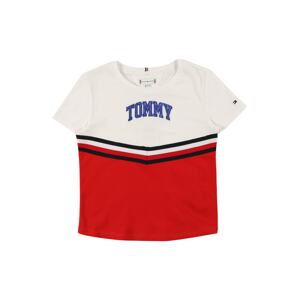 TOMMY HILFIGER Shirt  bílá / modrá / námořnická modř / červená
