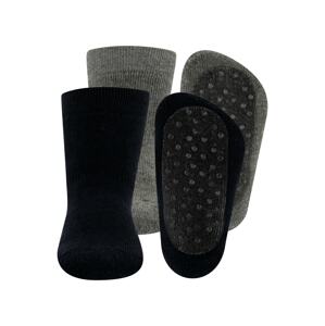 EWERS Ponožky  marine modrá / šedá